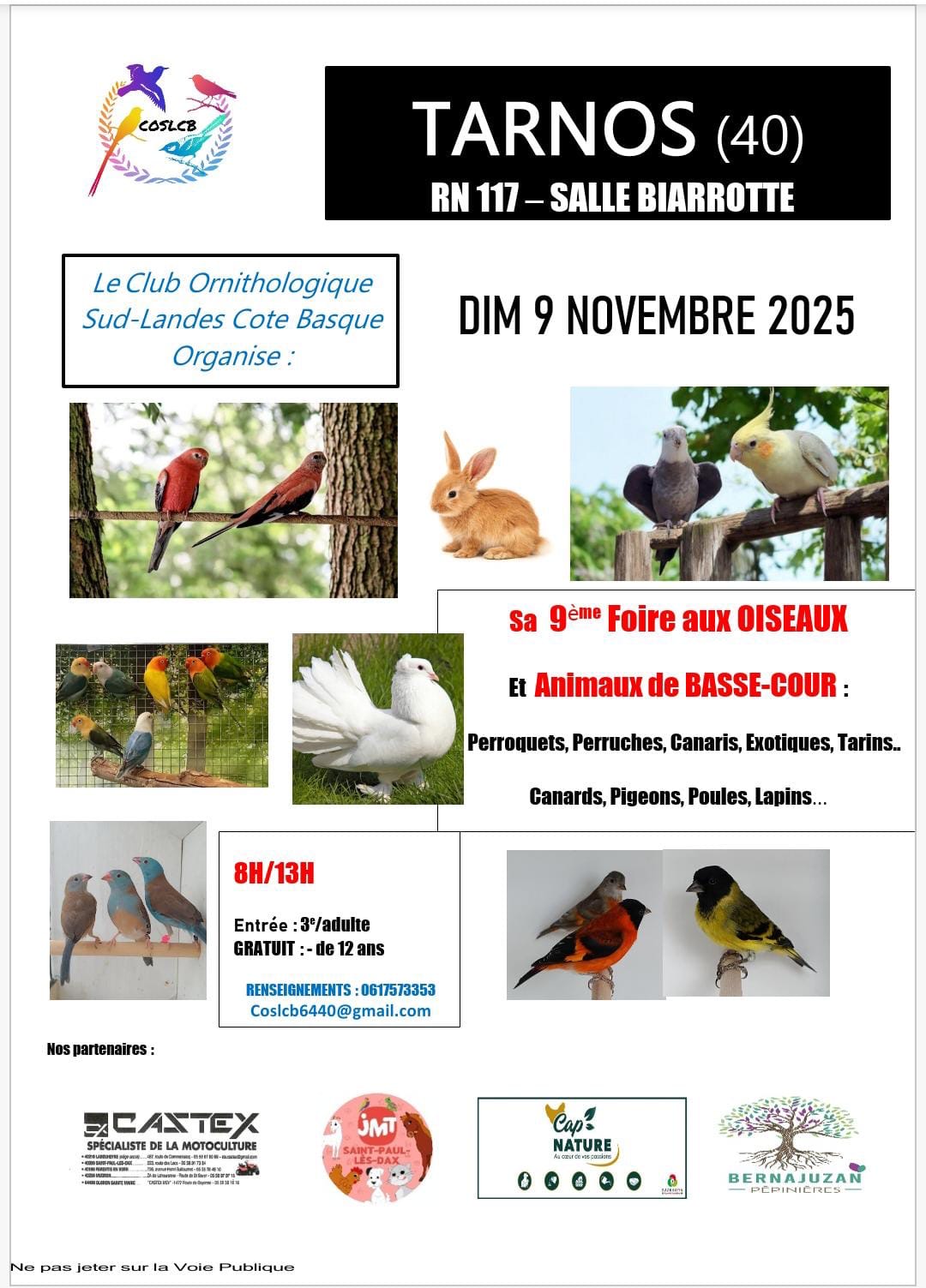 Affiche du concours