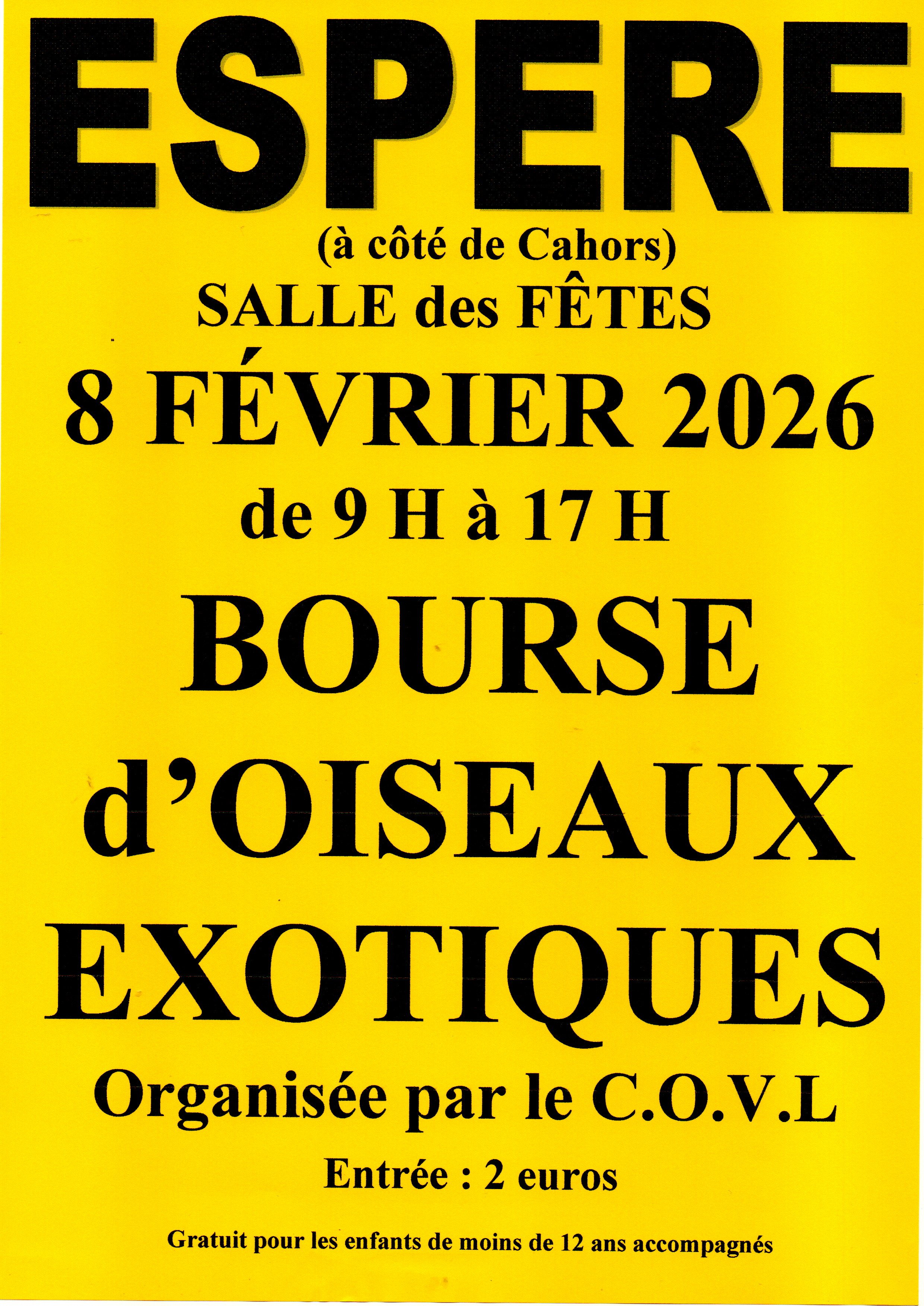 Affiche du concours