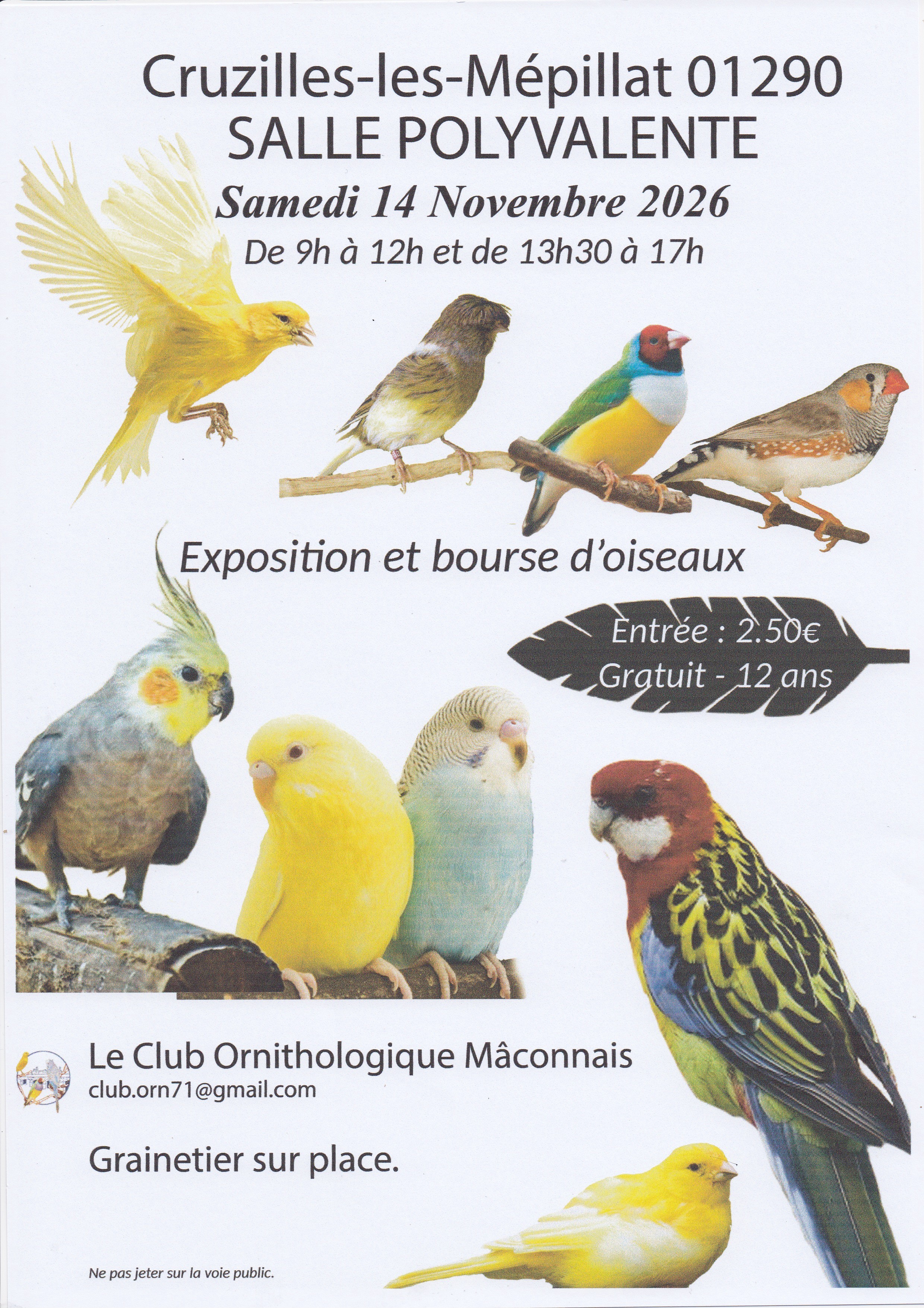 Affiche du concours