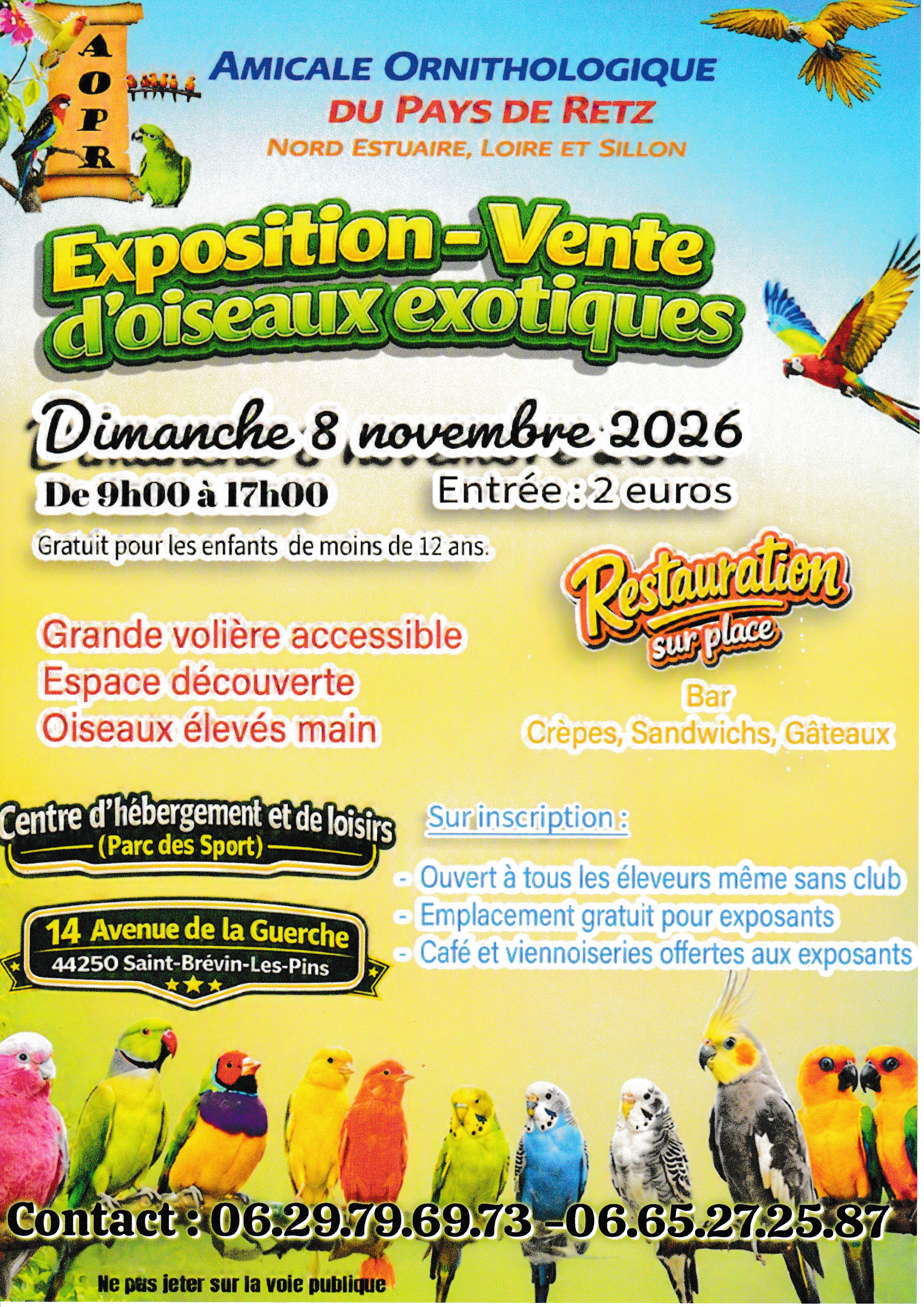 Affiche du concours