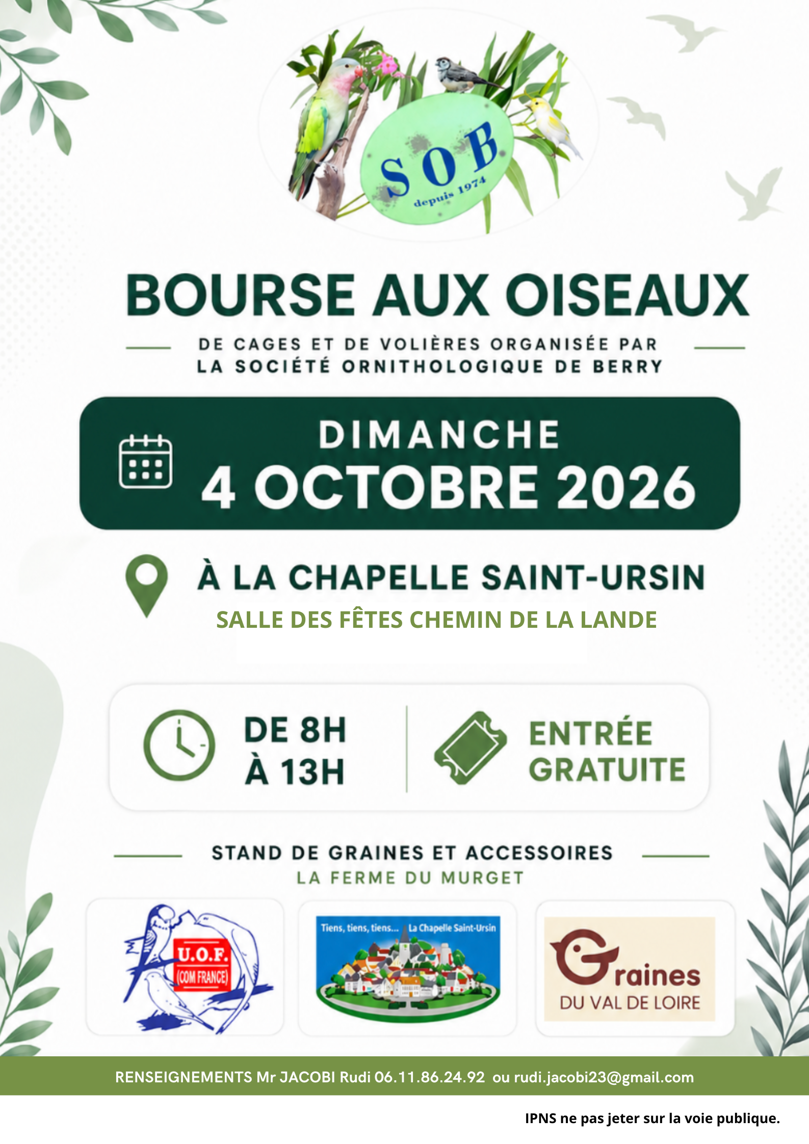 Affiche du concours