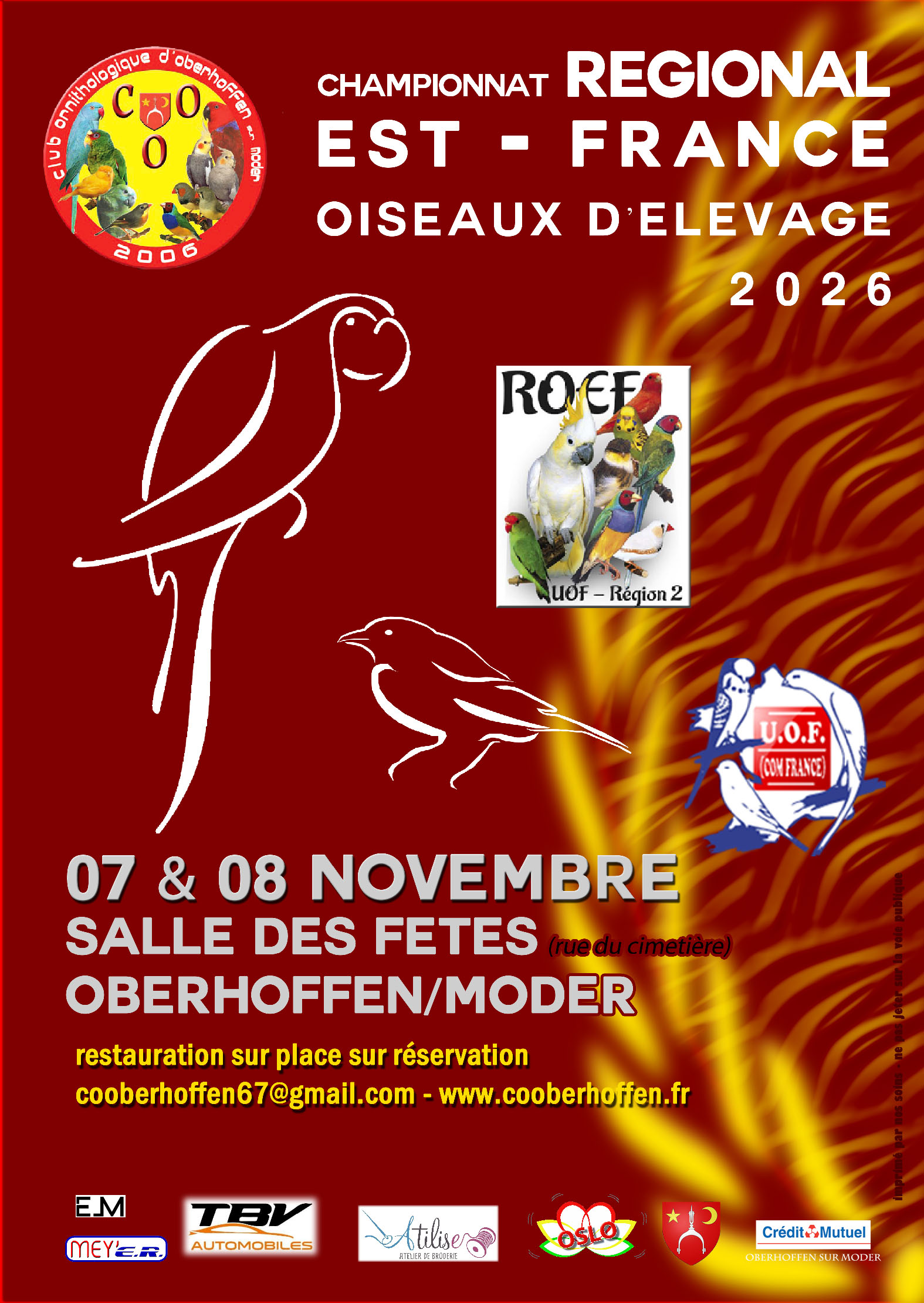 Affiche du concours
