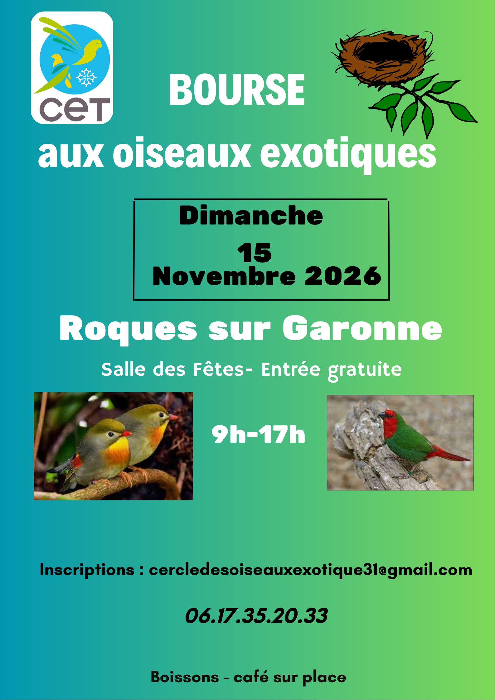 Affiche du concours