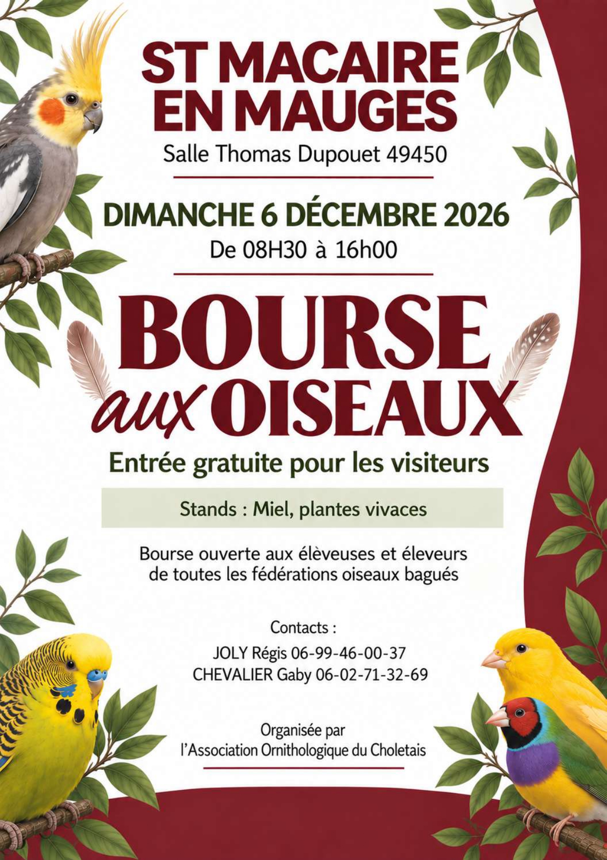 Affiche du concours
