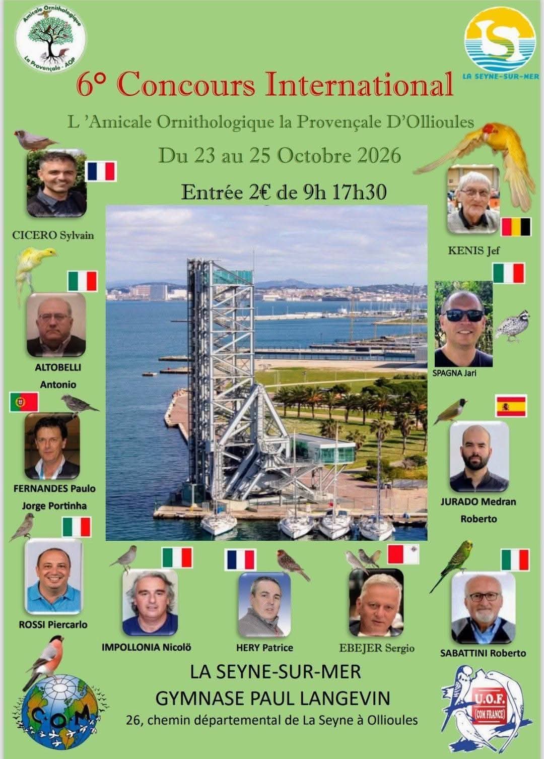 Affiche du concours